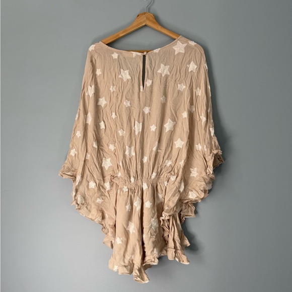 Storia Embroidered Star Ruffle Romper - Picture 3 of 3